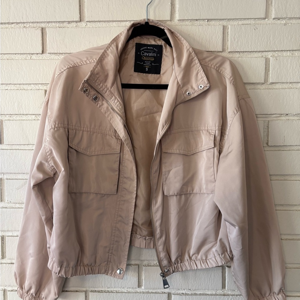 Cavalini Light Beige Utility Jacket